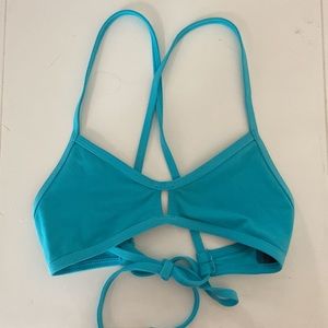 Jolyn cyan vent top